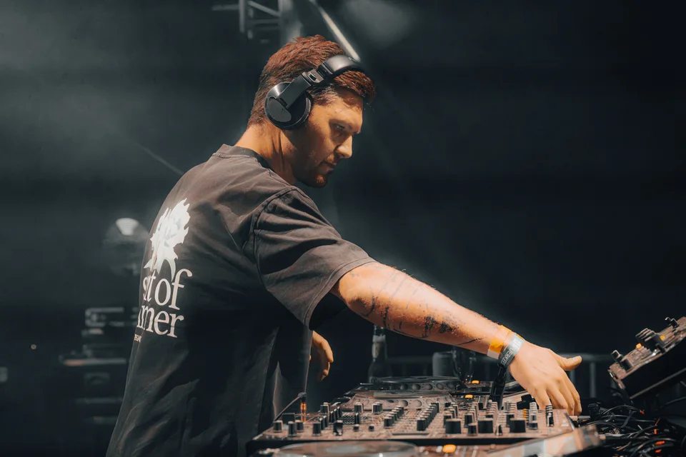 Artist performing at a past PEAK event